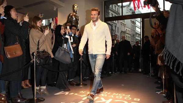 David Beckham launches his new Bodywear range for