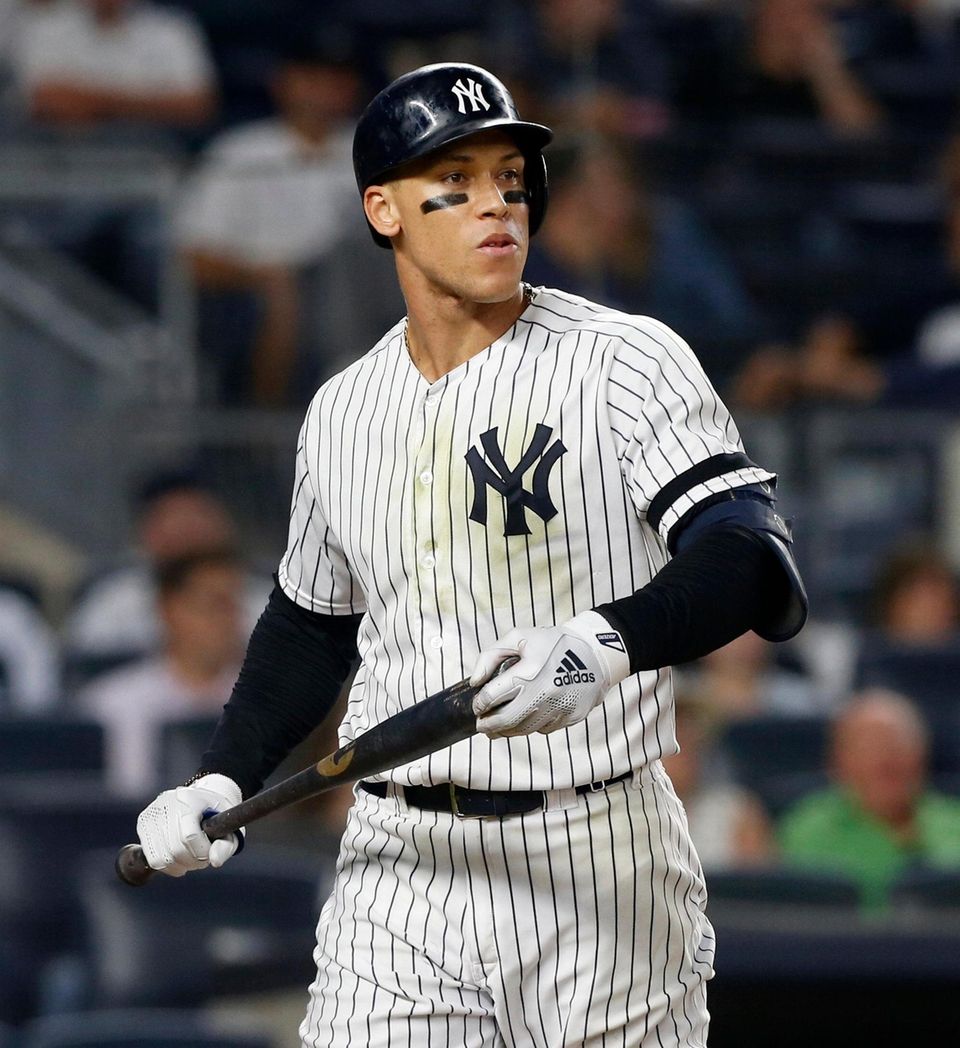 Aaron Judge #99 of the New York Yankees