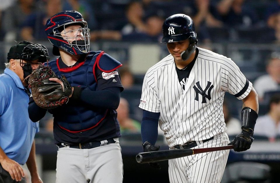 Gary Sanchez #24 of the New York Yankees
