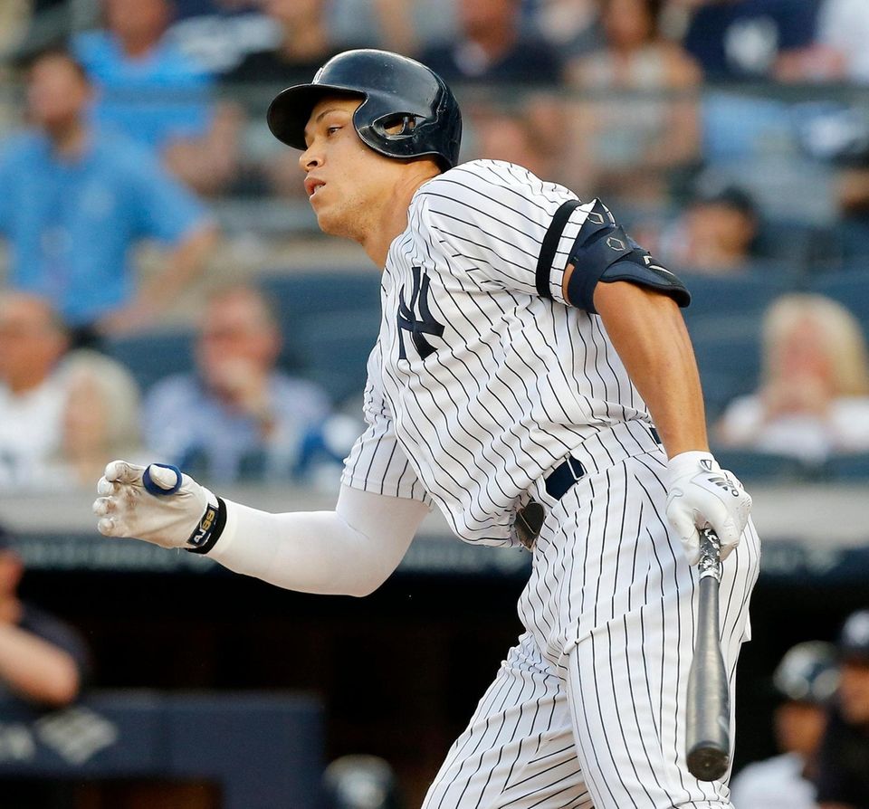 Aaron Judge #99 of the New York Yankees