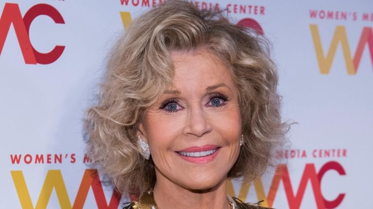 Jane Fonda attends the Women's Media Awards at