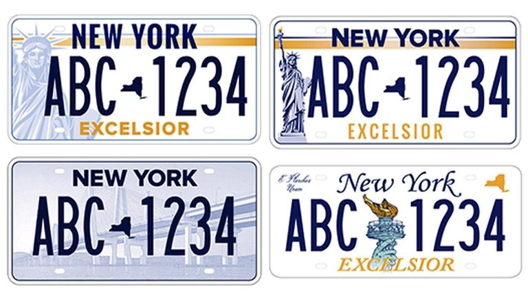 new york plate