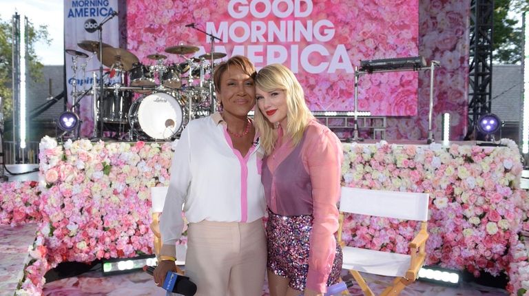 "Good Morning America" anchor Robin Roberts and singer
