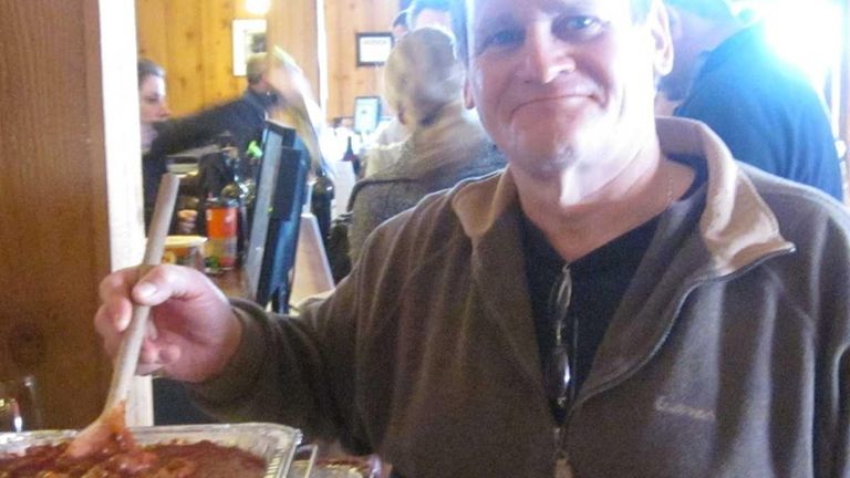 Phil Braddock, of Peconic, made his venison chili