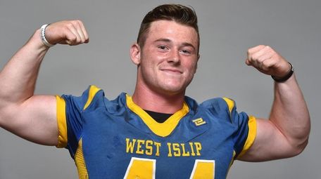 Kyle Haff of West Islip poses for a