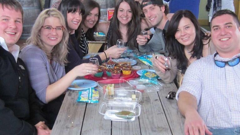 Wine enthusiasts spend Saturday at Vineyard 48 in