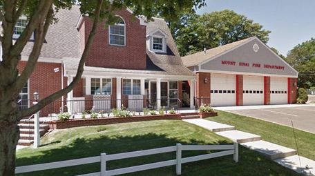 The Mount Sinai Fire Department building on Mount