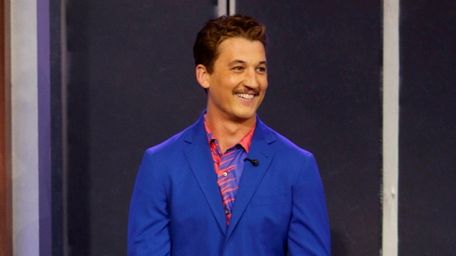 Actor Miles Teller appears on "Jimmy Kimmel Live!"