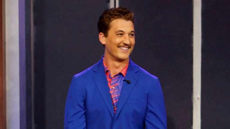 Actor Miles Teller appears on "Jimmy Kimmel Live!"