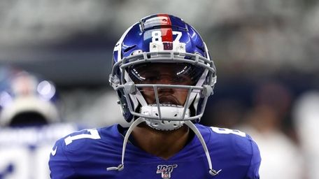 Wide receiver Sterling Shepard #87 of the Giants