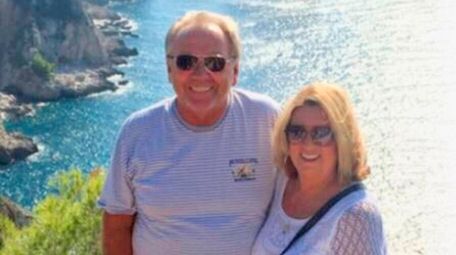 Marie and Carl Trovitch, seen in Italy in