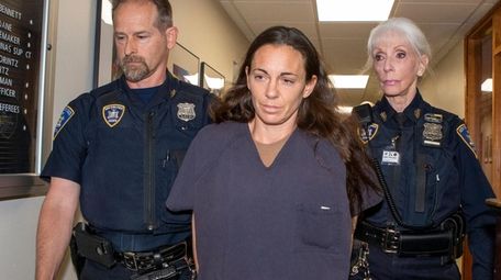NYPD Officer Valerie Cincinelli appears in court in