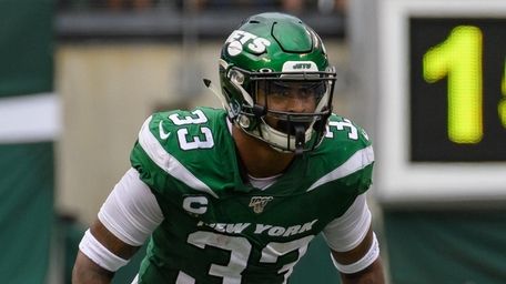 Jets safety Jamal Adams during the second half