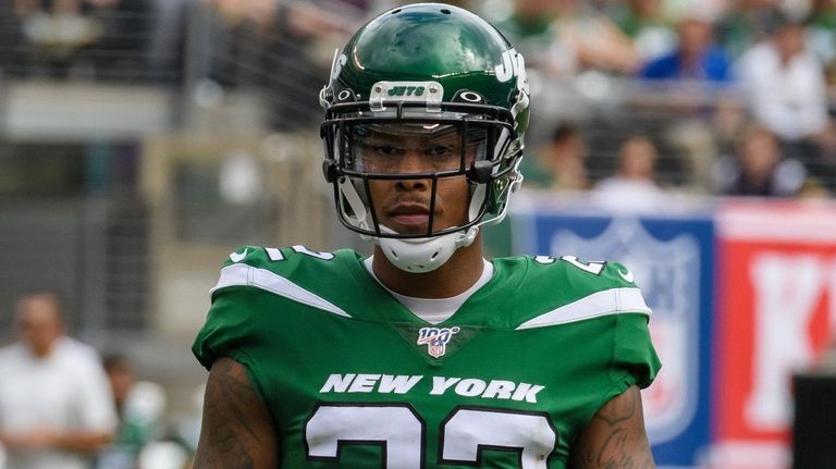 Jets cornerback Trumaine Johnson at MetLife Stadium on