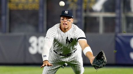 Aaron Judge #99 of the New York Yankees