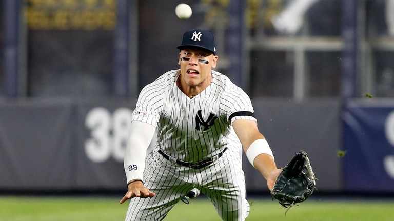 Aaron Judge #99 of the New York Yankees