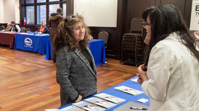 A job fair presented by the Suffolk County