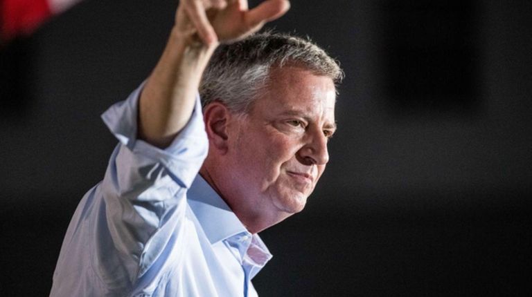 Mayor Bill de Blasio ended his presidential campaign