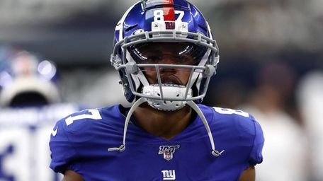 Wide receiver Sterling Shepard #87 of the