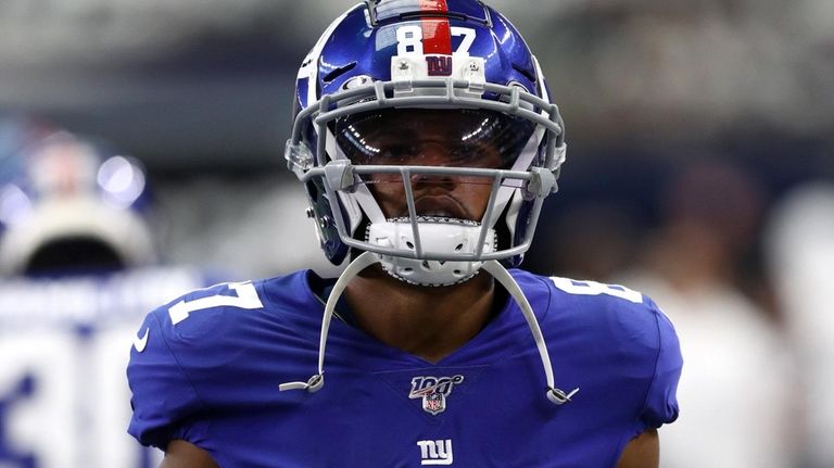 Wide receiver Sterling Shepard #87 of the