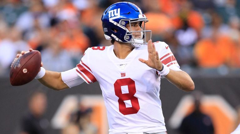 Daniel Jones was selected by the Giants with