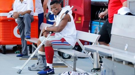 Saquon Barkley of the New York Giants on