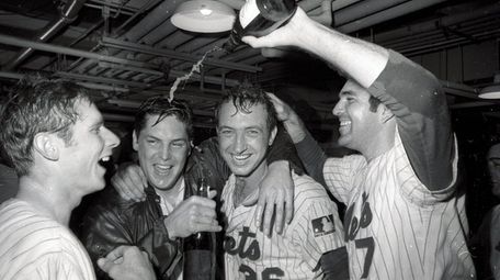From left, the Mets' Bud Harrelson, Tom Seaver,