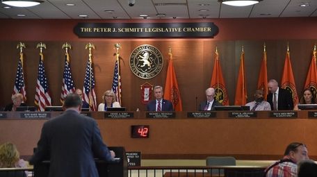 The Nassau County Legislature meets Monday night where