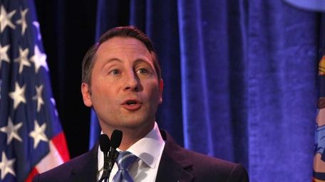 Westchester County Executive Rob Astorino addresses county officials