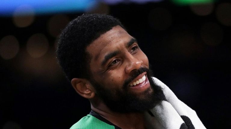 Nets point guard Kyrie Irving suffered a facial