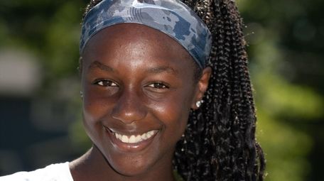Samiya Reid of Floral Park High School during