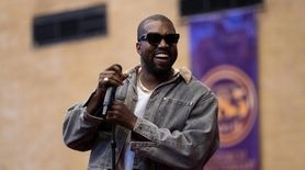 Rapper Kanye West and his choir Sunday Service