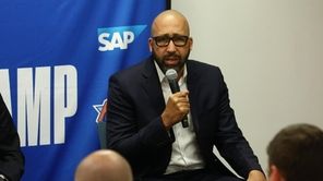 Members of the Knicks talk about the upcoming