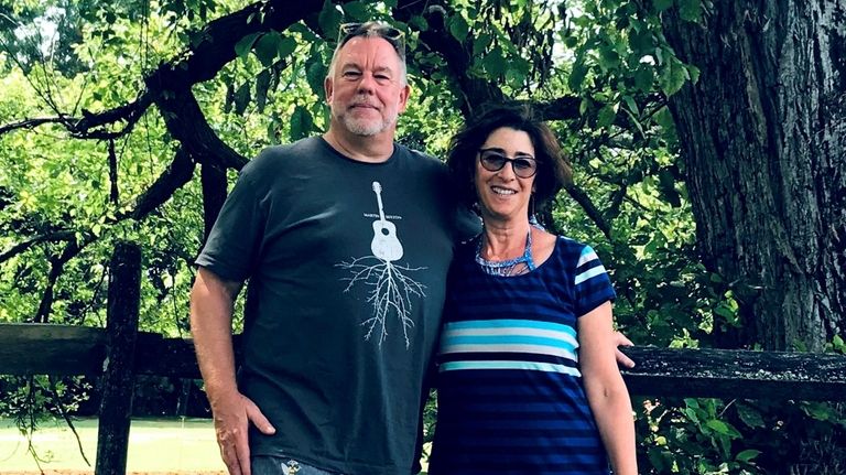 Rachel and Larry Walsh, who celebrated their 33rd