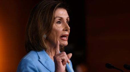 House Speaker Nancy Pelosi of Calif., speaks during