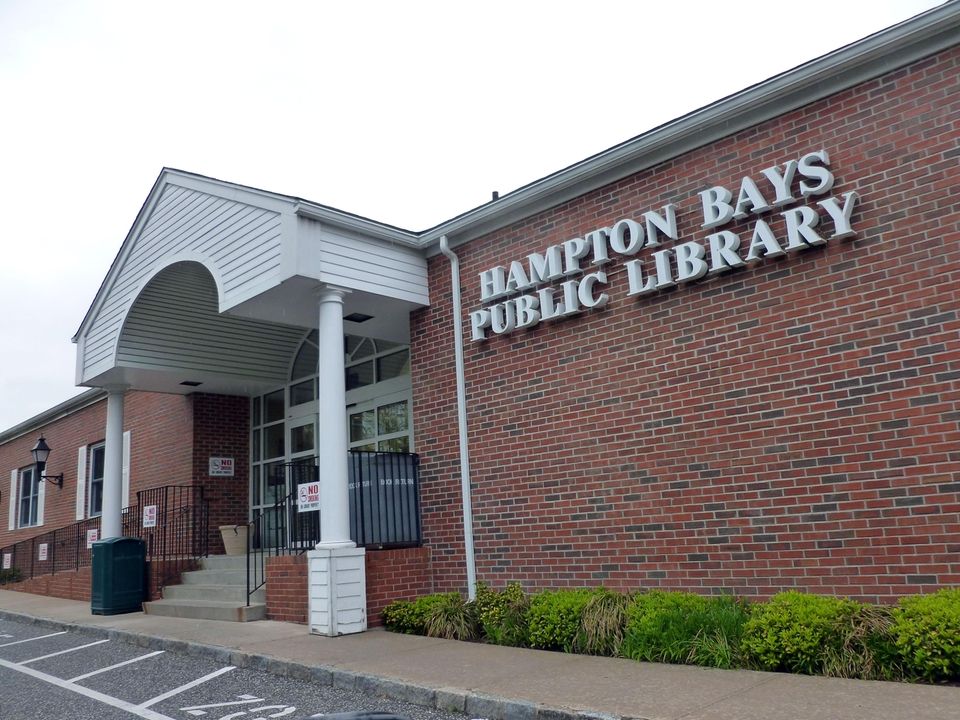 The Hampton Bays Public Library. (April 23, 2012)