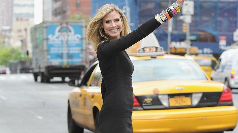 Heidi Klum is decked out in Wildlife by