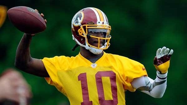 Robert Griffin III #10 of the Washington