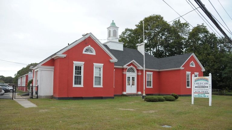 The Little Red Schoolhouse in Moriches opened in