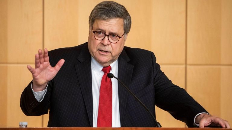 Attorney General William Barr on Oct. 3.