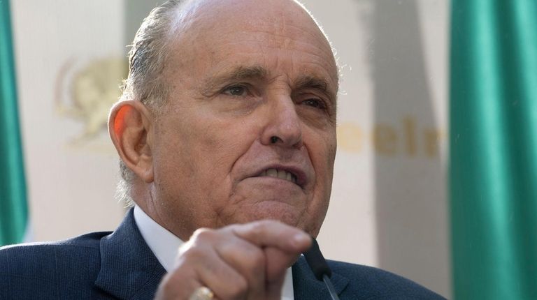Rudy Giuliani, President Donald Trump's personal attorney and