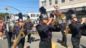 The Manhasset High School marching band spent Sept.