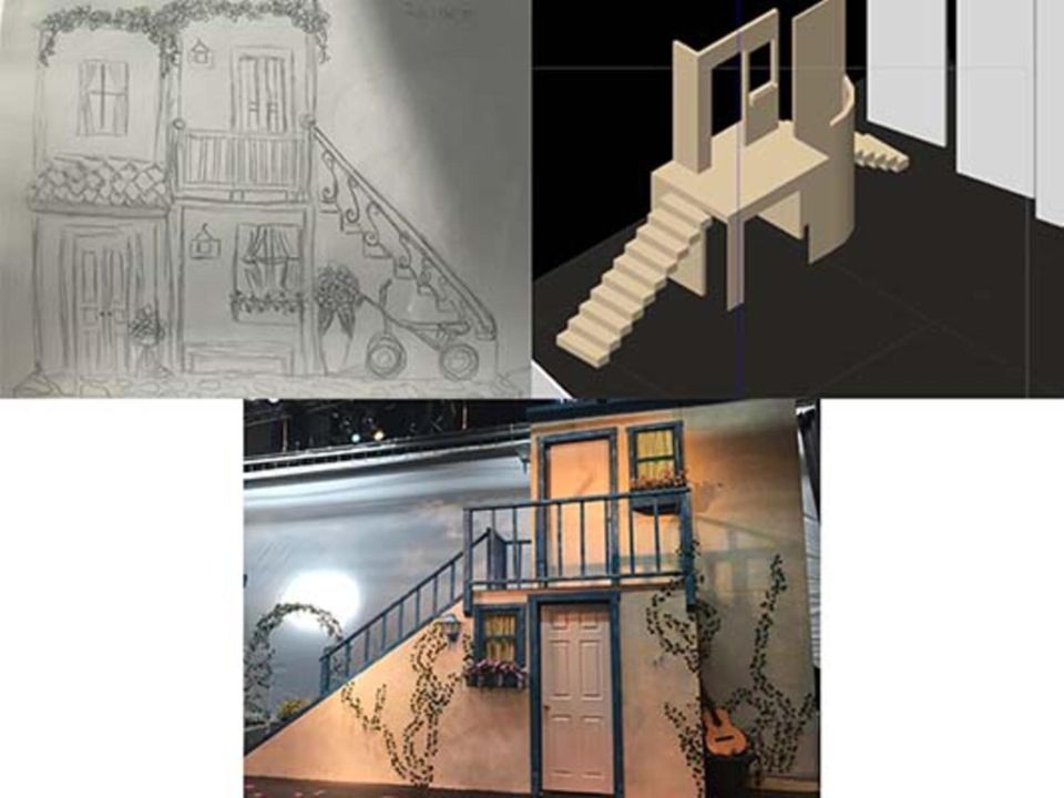 Sara has worked on top stage productions for