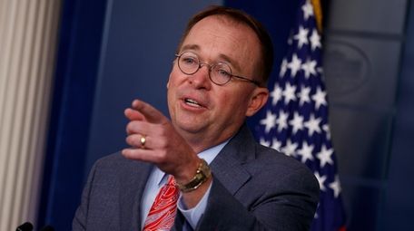 Acting White House Chief of Staff Mick Mulvaney