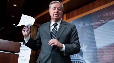 Sen. Lindsey Graham (R-S.C.) on Thursday.