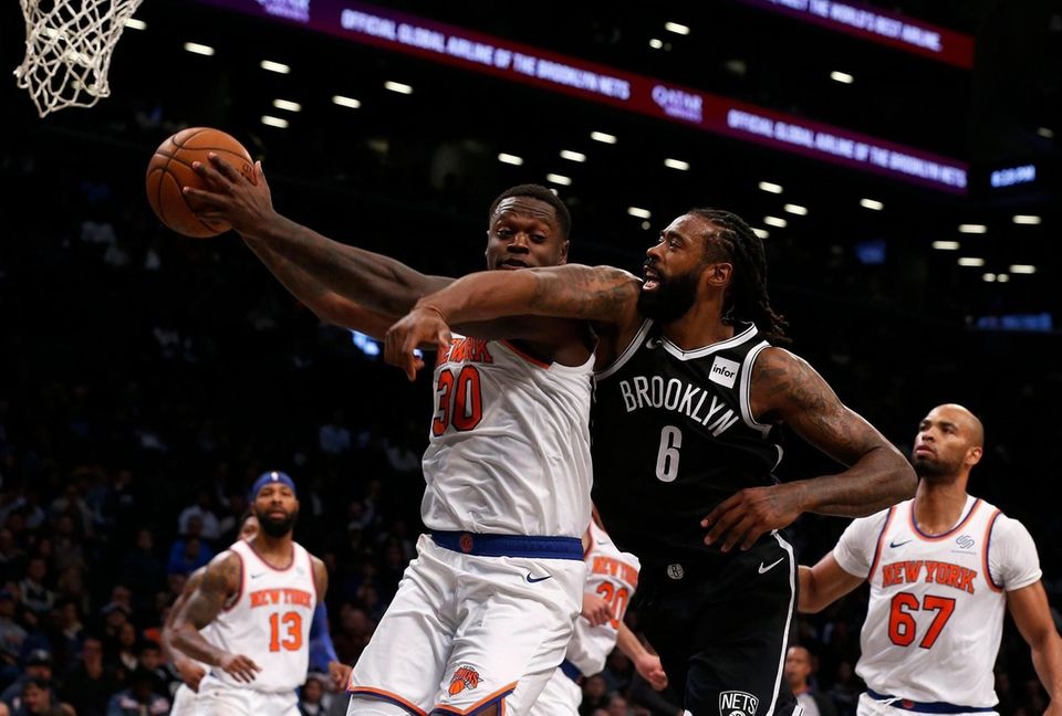 Julius Randle #30 of the New York Knicks