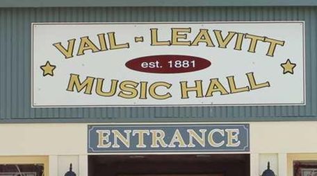 Built in 1881, the Vail-Leavitt Music Hall is