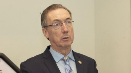 Senator James Gaughran in Huntington on January 31,