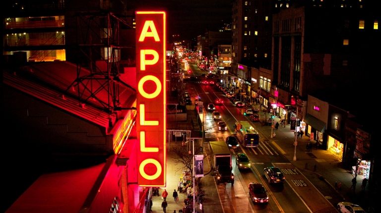 The Apollo Theater marquee from HBO's documentary film