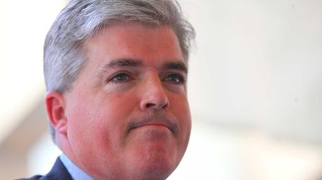 Suffolk County Executive Steve Bellone in Bethpage. (June